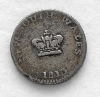 1813 Australia Dump obverse