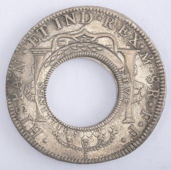 1813 Australia Holey Dollar reverse