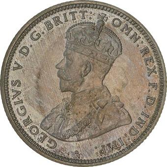 1912 Australia Shilling obverse