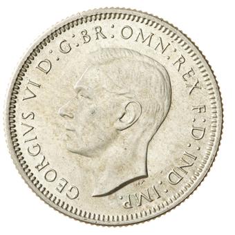 1940 Australia Shilling obverse