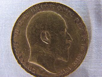 1904 - Sydney Australia Sovereign obverse