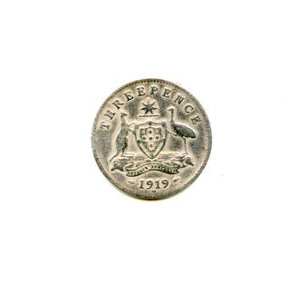 1923 Australia Threepence reverse