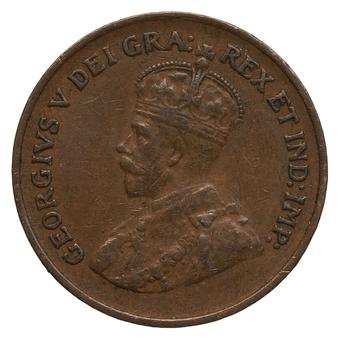 1933 Canada 1 Cent obverse