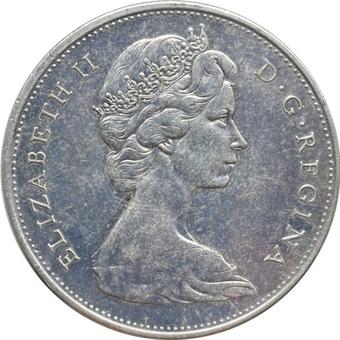 1973 Canada 1 Dollar obverse