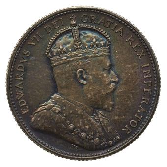 1908 Canada 25 Cents obverse