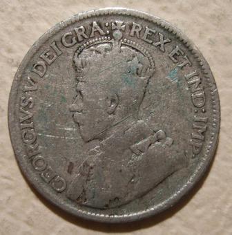 1930 Canada 25 Cents obverse