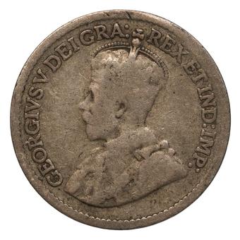 1918 Canada 5 Cents obverse