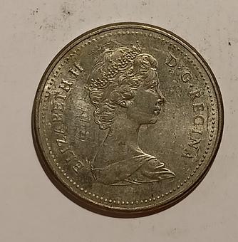 1985 Canada 5 Cents obverse