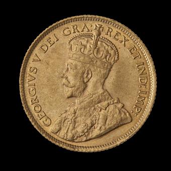 1912 Canada 5 Dollars obverse