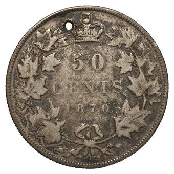 1900 Canada 50 Cents reverse
